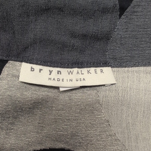 Bryn Walker Oversized Tunic Button Down polka dot Relaxed Artsy black XS boxy - Picture 10 of 13